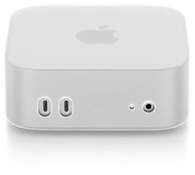 Main image of Silicone Case for Apple Mac mini M4, Protective Cover, All-Round Protection Sleeve, Anti-Slip & Shockproof, Soft Matte Finish Shell, Lightweight, Durable & Heat-Resistant, White, TP24-2