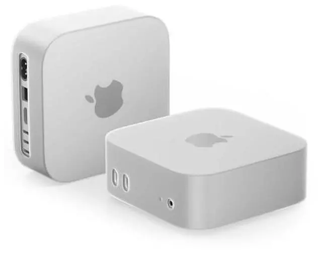Alt view image 7 of 7 - Silicone Case for Apple Mac mini M4, Protective Cover, All-Round Protection Sleeve, Anti-Slip & Shockproof, Soft Matte Finish Shell, Lightweight, Durable & Heat-Resistant, White, TP24-2
