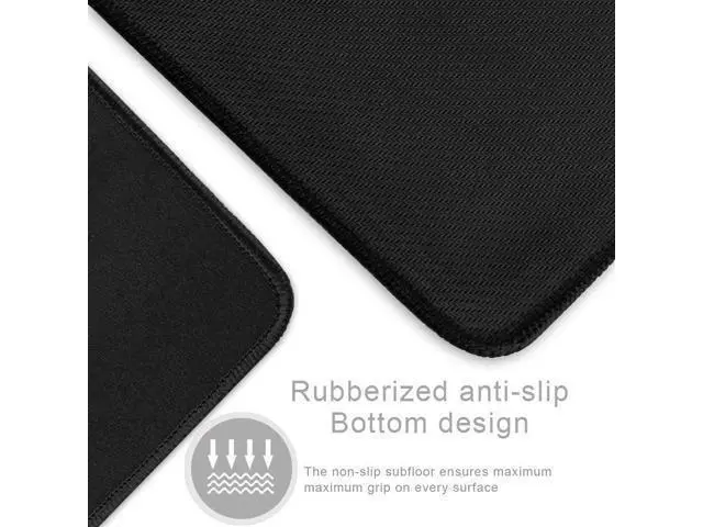 Alt view image 6 of 7 - Cmhoo XXL Professional Large Mouse Pad & Computer Game Mouse Mat (35.4x15.7x0.12IN, 90x40 Black)