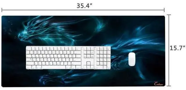Alt view image 2 of 6 - Cmhoo XXL Professional Large Mouse Pad & Computer Game Mouse Mat (35.4x15.7x0.1IN, Dragon)