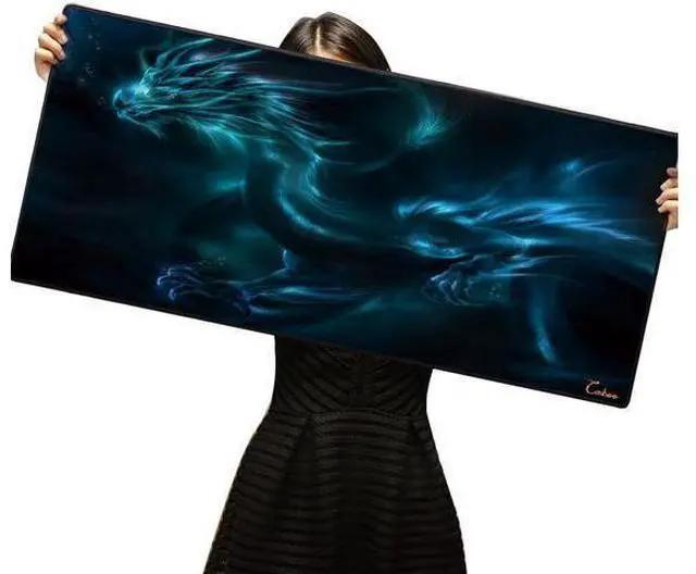 Alt view image 5 of 6 - Cmhoo XXL Professional Large Mouse Pad & Computer Game Mouse Mat (35.4x15.7x0.1IN, Dragon)