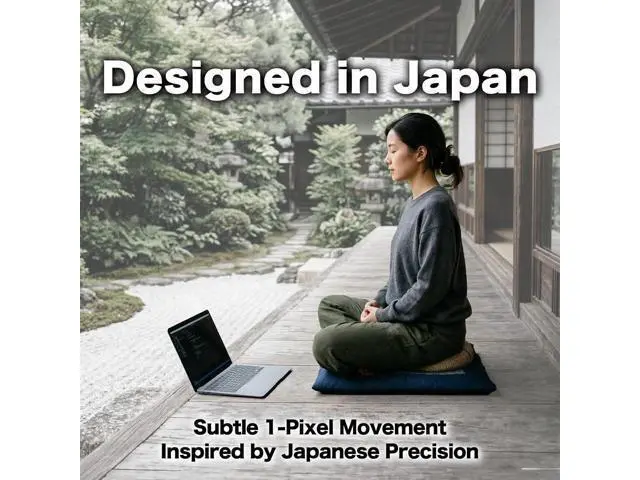 Alt view image 4 of 7 - Mouse Jiggler Undetectable Japan-Designed with Touch Switch, USB Mouse Mover, 1-Pixel Subtle Movement, Plug & Play, No Software