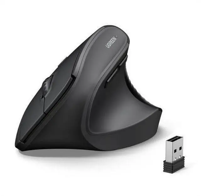 Main image of Vertical Mouse, Wireless Bluetooth Ergonomic Mouse, Dual-Mode (BT 5.4 & USB 2.4G), Quiet Clicks, 4 Adjustable DPI (1000/1600/2000/4000), Compatible with Windows/Mac/Linux/Android/ChromeOS