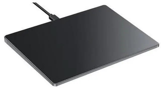 Main image of Wired touchpad supports multi gesture control, Aluminum alloy casing and glass panel Trackpad Mouse with Multi-Touch Navigation for Windows 10/11/Linux/fedora 43 Laptop PC Notebook Computer (black)