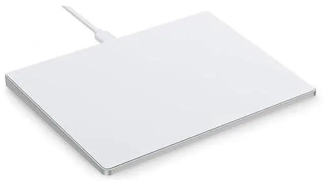 Main image of Wired touchpad supports multi gesture control, Aluminum alloy casing and glass panel Trackpad Mouse with Multi-Touch Navigation for Windows 10/11/Linux/fedora 43 Laptop PC Notebook Computer (silver)