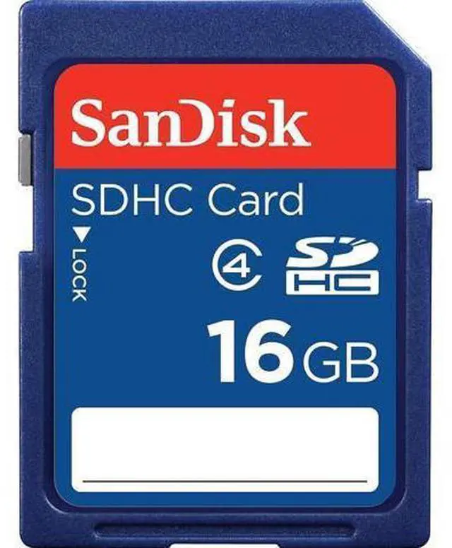 Main image of 16 GB Class 2 SDHC Flash Memory Card SDSDB-016G-A11