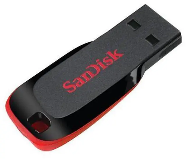 Main image of 64GB Cruzer Blade SUPERSPEEDAND USB 2.0 Flash Drive - Black