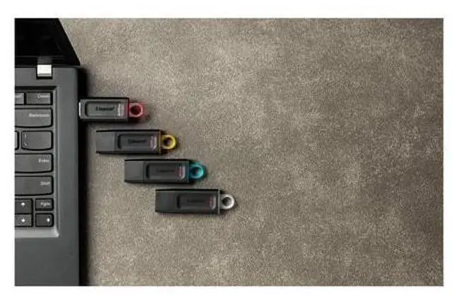 Alt view image 6 of 6 - DataTraveler Exodia 128GB USB 3.2 Flash Drive DTX/128GB,Black