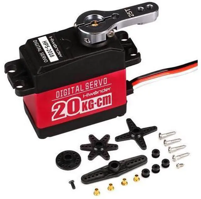 Main image of 20KG High Torque Digital Servo Motor Full Metal Gear, Metal Case Waterproof for RC Mode DIY,Control Angle 180°