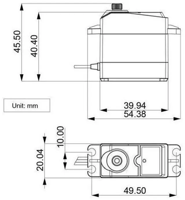 Alt view image 7 of 7 - 20KG High Torque Serial Bus Servo Three Channels Metal Gear 240°Rotation Support Temperature, Voltage and Position Feedback