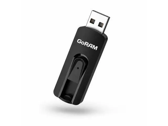 Alt view image 2 of 4 - Slider 32GB USB 3.0 Retractable Flash Drive 140MB/s Read Speeds Bulk Packaging (Pack of 1)