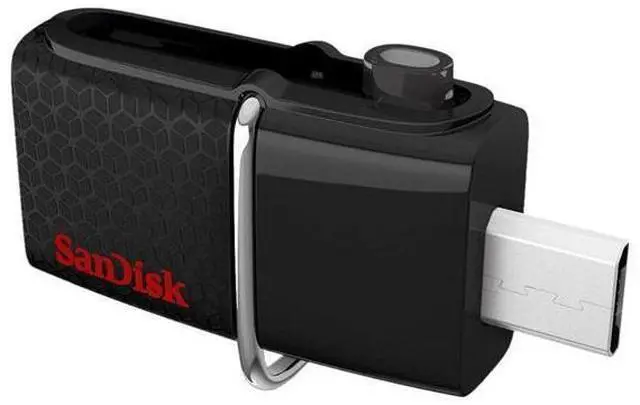 Alt view image 3 of 5 - Ultra 32GB USB 3.0 OTG Flash Drive with Micro USB Connector works with Android Mobile Devices - SDDD2-032G-G46