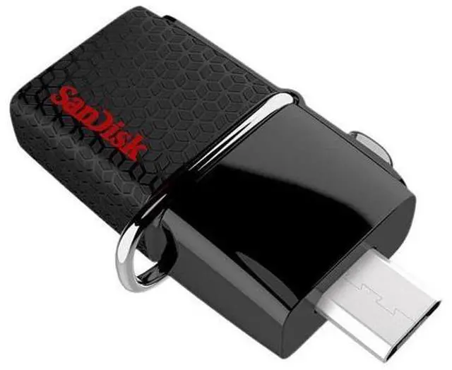 Alt view image 5 of 5 - Ultra 32GB USB 3.0 OTG Flash Drive with Micro USB Connector works with Android Mobile Devices - SDDD2-032G-G46