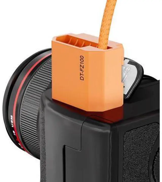 Alt view image 3 of 5 - ZGCINE USB-C PD to FZ-100 Dummy Battery Cable(Braided Wire