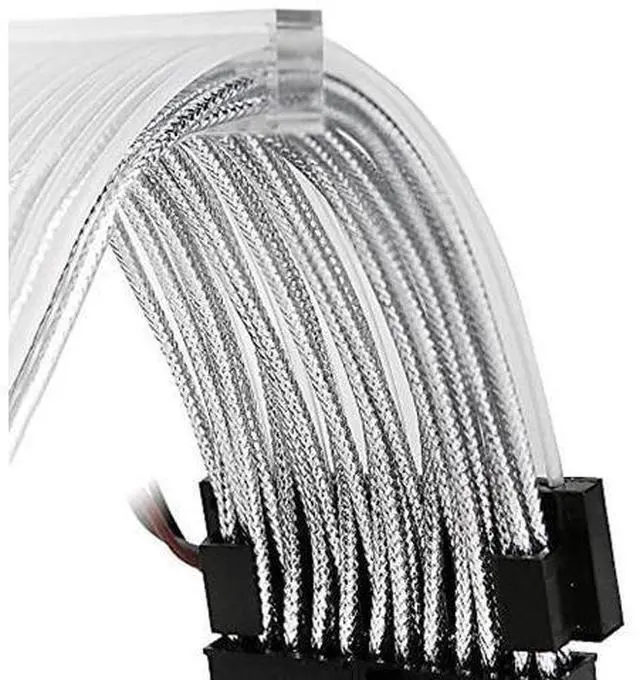 Alt view image 3 of 5 - 24Pin ATX Motherboard RGB Extension Power Supply Cable for PC Case DIY Computer Cord Custom Build Gaming Case Modding