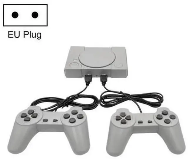 Main image of 8-Bit Mini Double Players TV Game Console Built-in 620 Games PS1 mini (EU Plug) (EU Plug)