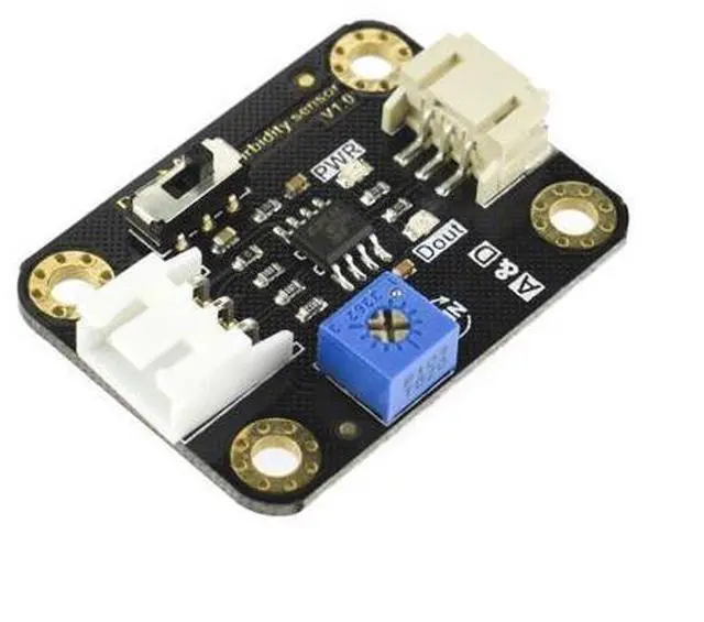 Alt view image 2 of 5 - Gravity: Analog Turbidity Sensor for Arduino / ESP32 / STM32 / Raspberry Pi (ADC Required) | Water Quality Monitor | <500ms Response Time & 0-4000NTU Range