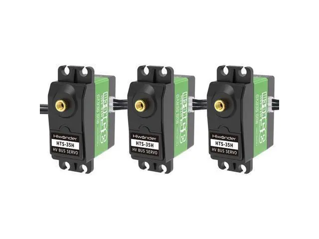 Alt view image 4 of 7 - HTS-35H High Voltage Bus Servo 35KG Torque with Three Channels, Temperature, Voltage and Position Feedback