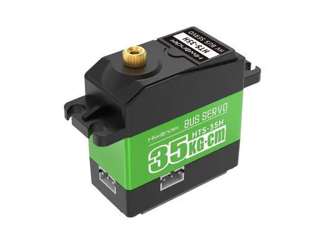 Alt view image 3 of 7 - HTS-35H High Voltage Bus Servo 35KG Torque with Three Channels, Temperature, Voltage and Position Feedback