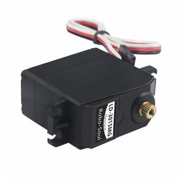 Alt view image 5 of 7 - LD-3015MG Standard Full Metal Gear Digital Servo with 17kg High Torque for RC Robot Car(Control Angle 270)