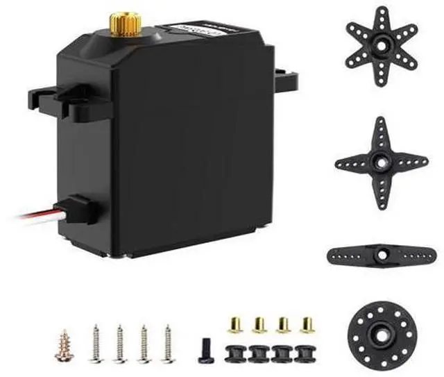 Alt view image 7 of 7 - LD-3015MG Standard Full Metal Gear Digital Servo with 17kg High Torque for RC Robot Car(Control Angle 270)