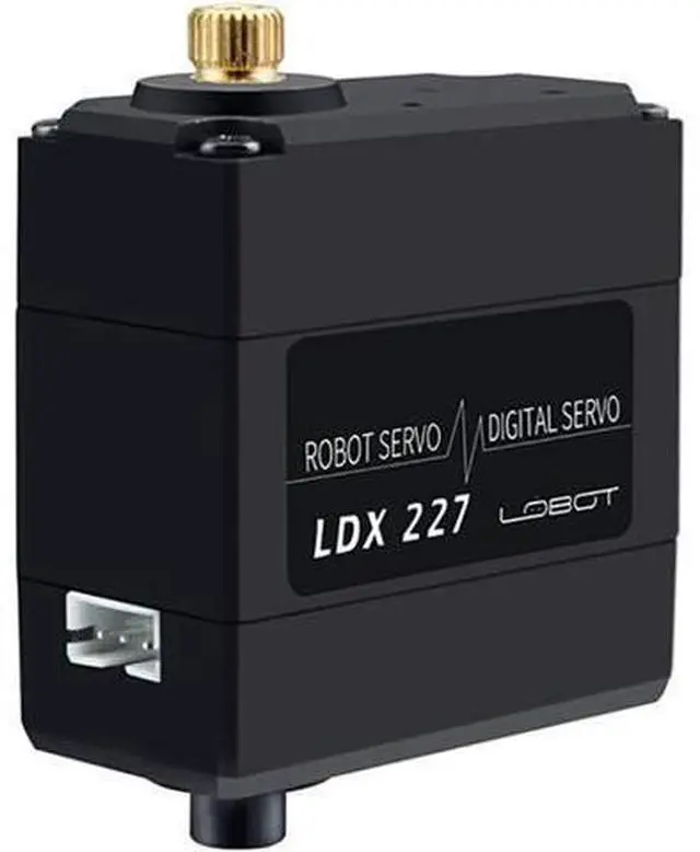 Alt view image 7 of 7 - LDX-227 Full Metal Gear Standard Digital Servo with 17kg High Torque Dual Ball Bearing for Robot(Control Angle 270)
