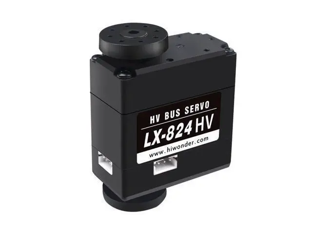 Alt view image 5 of 7 - LX-824HV 17KG Torque 11.1V High Voltage with 3 connectors Bus Servo, Support Temperature, Voltage, Position Feedback (Control Angle 240°)