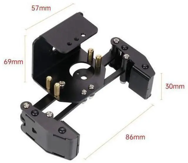 Alt view image 6 of 7 - Mechanical Claw Robot Gripper Grabber Pickup Robot DIY, BigClaw Without Servo