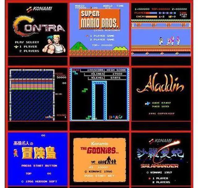 Alt view image 6 of 7 - Retro Classic TV Mini HDMI HD Video Game Console, Built-in 600 Games