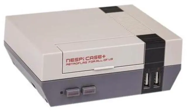 Alt view image 2 of 6 - Retroflag NESPi Case+ Game Console Box With LED Indicator For Raspberry Pi Retroflag NESPi Case+