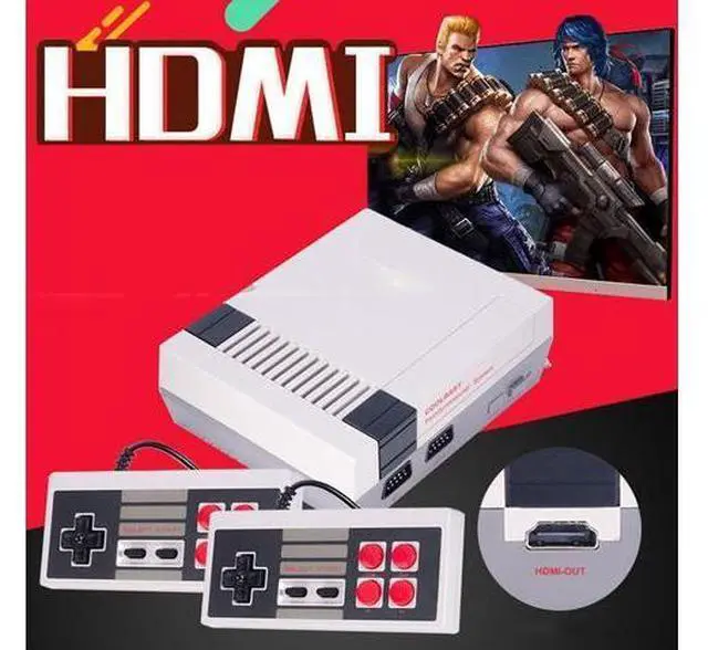 Alt view image 7 of 7 - Retro Classic TV Mini HDMI HD Video Game Console, Built-in 600 Games