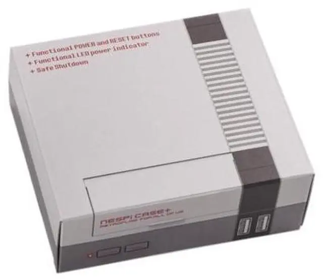 Alt view image 3 of 6 - Retroflag NESPi Case+ Game Console Box With LED Indicator For Raspberry Pi Retroflag NESPi Case+