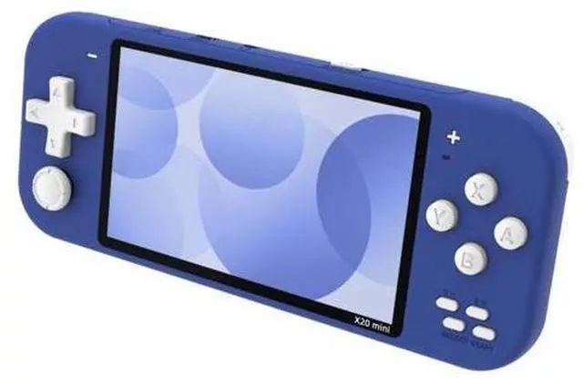 Main image of X20 mini Classic Games Handheld Game Console with 4.3 inch Screen & 8GB Memory X20 mini / Blue (Blue) Black