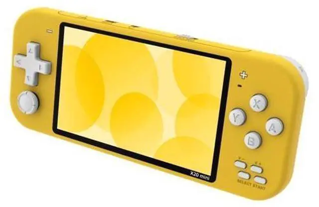 Main image of X20 mini Classic Games Handheld Game Console with 4.3 inch Screen & 8GB Memory X20 mini / Yellow (Yellow)