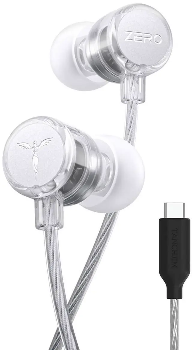 Main image of ZERO ULTIMA Wired Earphone, DMT4 Ultra 1DD Lightweight IEM-Type C (Mic) | Entry-Level HiFi Earphones, Acoustic Labyrinth Rear Chamber, High-Performance Dual Chamber In-Ear Monitors Support APP