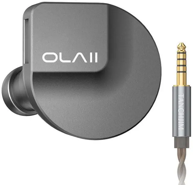 Main image of OLA 1DD+1BA hybrid Wired Earbuds, Lightweight HiFi IEM, 4.4mm without Mic | DMT5 Dual-Magnetic-Circuit Dual-Chamber Dynamic Driver In-Ear Earphones, PURE Hi BA, Coaxial Acoustic Structure, Well Fit