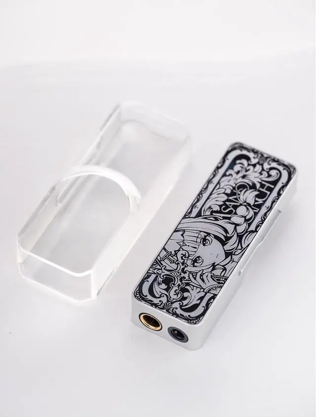 Alt view image 3 of 7 - LUNA Portable Headphone Ampfile Protective Case, Scratch-Resistant and Dustproof Design AMP Accessory, PP Cover compatible with LUNA & LUNA Asano Tench Limited Edition, Transparent
