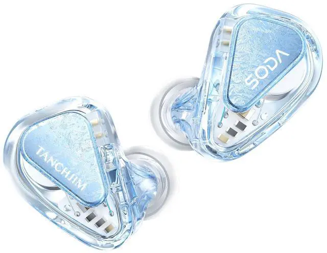 Main image of SODA 1DD+4BA Hybrid In-Ear Monitor 3-Way Frequency Division Wired Earphone | Audiophile IEM with New Silk System & Pure Armature Driver, High Transduction Efficiency, Detachable 3.5/4.4mm