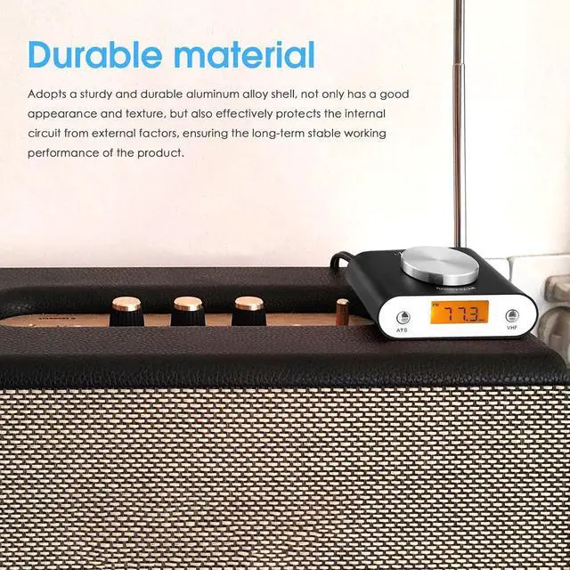 Alt view image 6 of 7 - Mini FM Radio Transistor Global Universal Manual Auto Search with Display Screen
