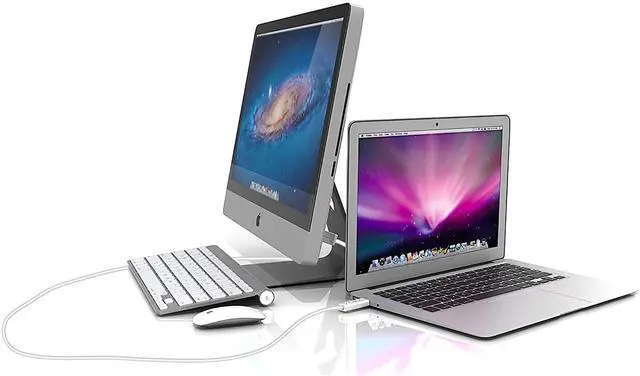 Alt view image 3 of 7 - Wormhole Switch USB Transfer Adapter: Seamlessly Share Files, Keyboard, and Mouse Between Win/Mac, Win/Win, and Mac/Mac (JUC400)