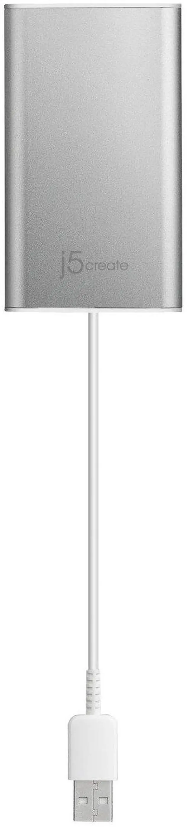 Alt view image 3 of 7 - USB-A to VGA Aluminum Display Adapter 1080p HD Resolution Up to 2048 x 1152| USB 3.1/3.0/2.0 Port | Compatible with Windows and Mac (JUA311)