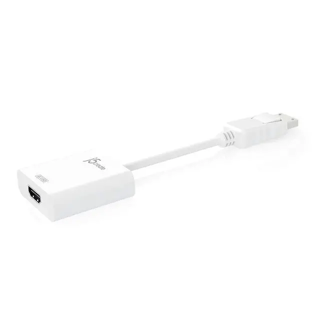 Alt view image 3 of 7 - Active DisplayPort to HDMI Adapter (4K60Hz), Uni-Directional, Male DisplayPort to Female HDMI, Compliant with DisplayPort 1.2a, for Monitor, Graphics Card, PC (JDA158)