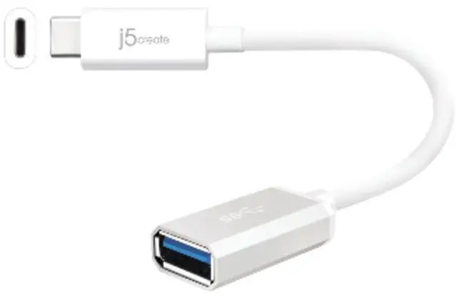 Alt view image 3 of 4 - USB Type-C 3.1 to Type-A Adapter | Supports USB3.1 Gen1 (5 Gbps), USB 2.0 (480 Mbps) and an Output of 1.5A | Compatible with USB 3.0 and USB 2.0 Devices