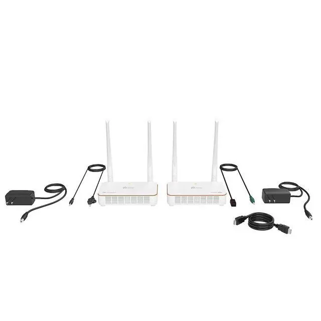 Alt view image 6 of 7 - Wireless Display HDMI Extender Full HD 1080p 60fps Transmitter and Receiver with 200ft Transmission, Ultra-Low Latency, for Home/Office/Church (JVAW53)