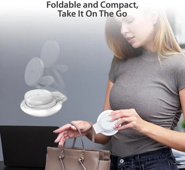 Alt view image 5 of 7 - Qi2 3-in-1 Magnetic Foldable Wireless Charging Station (JUPW3415)