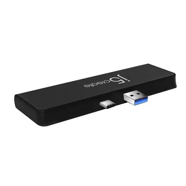 Alt view image 7 of 7 - Surface Pro 7 Ultradrive mini Dock, 6-in-2, 4K60 HDMI, 10Gbps USB-A x 2, 10 Gbps USB-C with PD 60W Pass-Through Charging, SD/microSD Card Reader (JCD324B)
