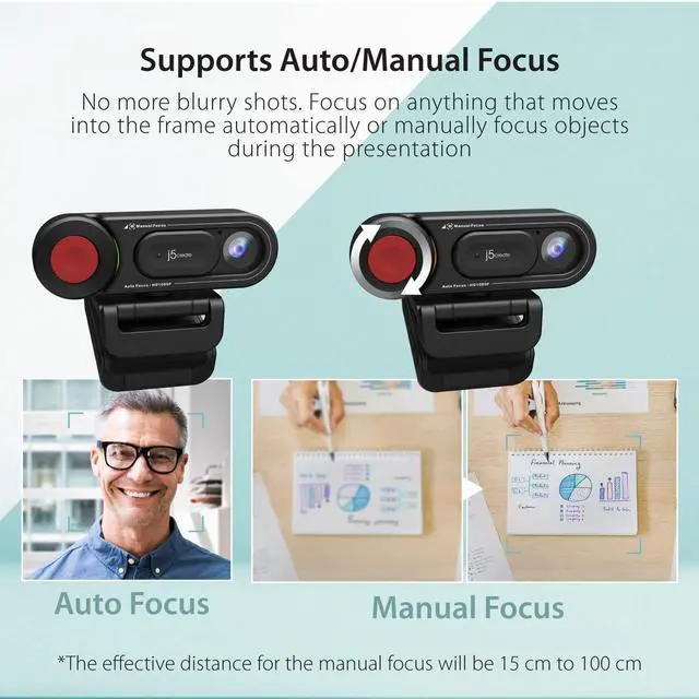 Alt view image 4 of 7 - 1080P Dual Mode Webcam and Document Camera + Wireless Extender for USB Webcam