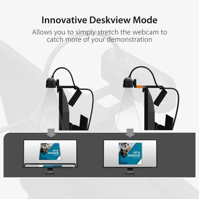 Alt view image 4 of 7 - 1080P Dual Mode Webcam and Document Camera with Auto & Manual Focus, Magnetic Privacy Cover for PC, Laptops | for Live Streaming, Video Calls, Online Meetings, Online Classes (JVU250)