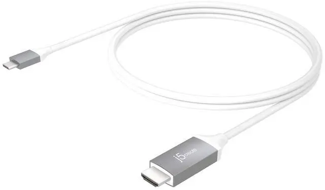 Main image of USB Type C to 4K@60Hz HDMI 6ft Cable with HDMI ATC Certificate,Compatible with Thunderbolt 3/4, MacBook Pro/Air, iPad Pro, iPad Air 4, ChromeBook and More (JCC153G)