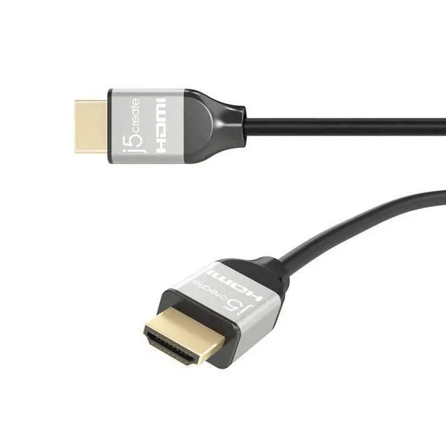 Alt view image 3 of 7 - Ultra HD 4K HDMI Cable- (6.6 ft, Black, HDMI 2.0 Certified) | Backward Compatible with HDMI 1.4/1.3 | Supports Speeds Up to 4K @ 60Hz UHD